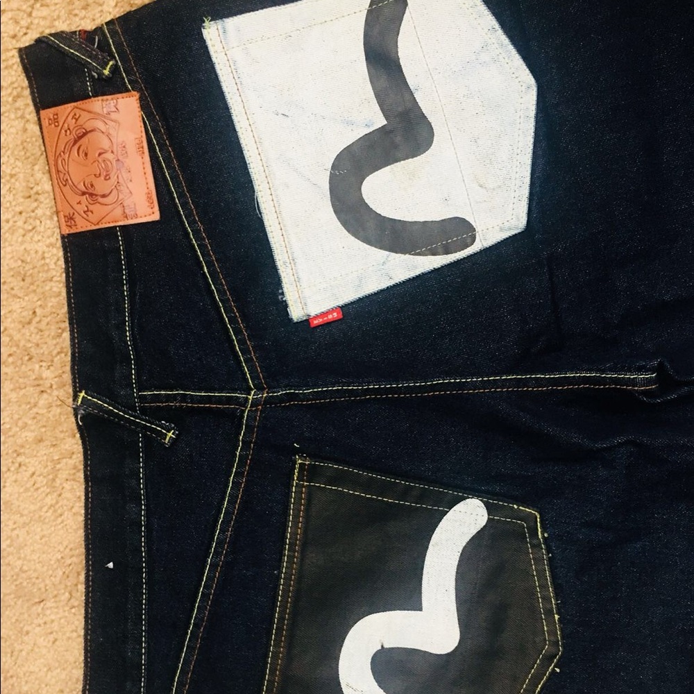 Authentic Vintage Evisu Jeans.